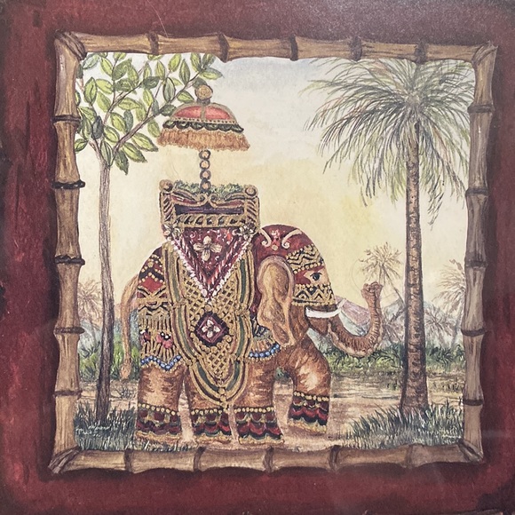 A. Renee Dollar Other - Set of two Exotic Elephant prints from Kirkland’s, NWT.